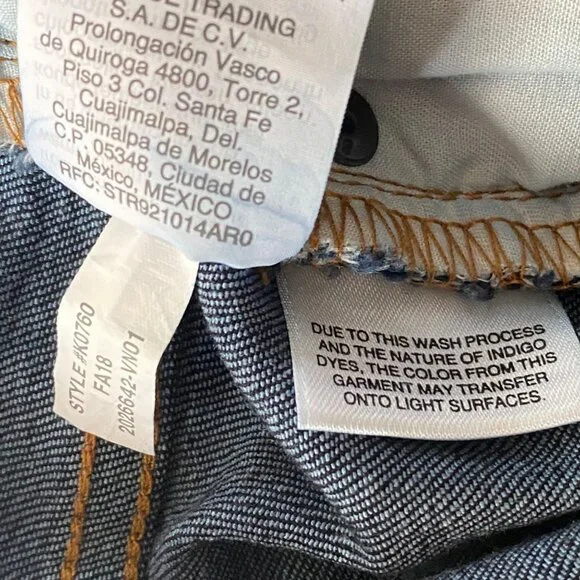 J. Crew Mercantile Women's Skinny Jeans Size 26 Actual 28X29 Dark Wash Stretch - Picture 15 of 16